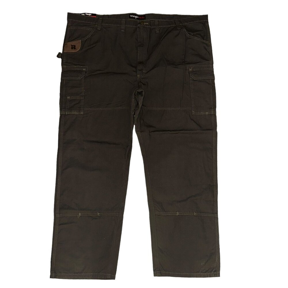 NWT Wrangler Riggs Ranger Pants Mens 40 30 Workwear Relaxed Ripstop Cargo Loden